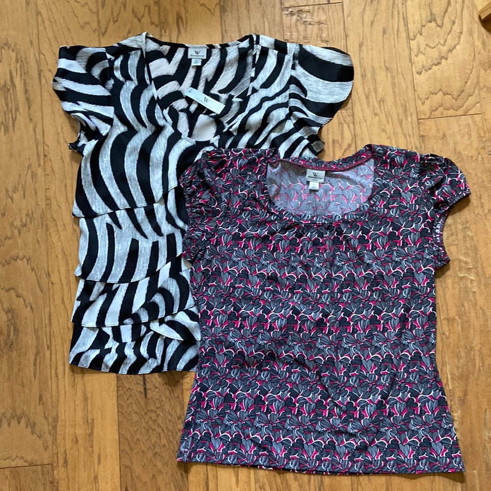 NWT-2 Women’s Worthington tops size XL